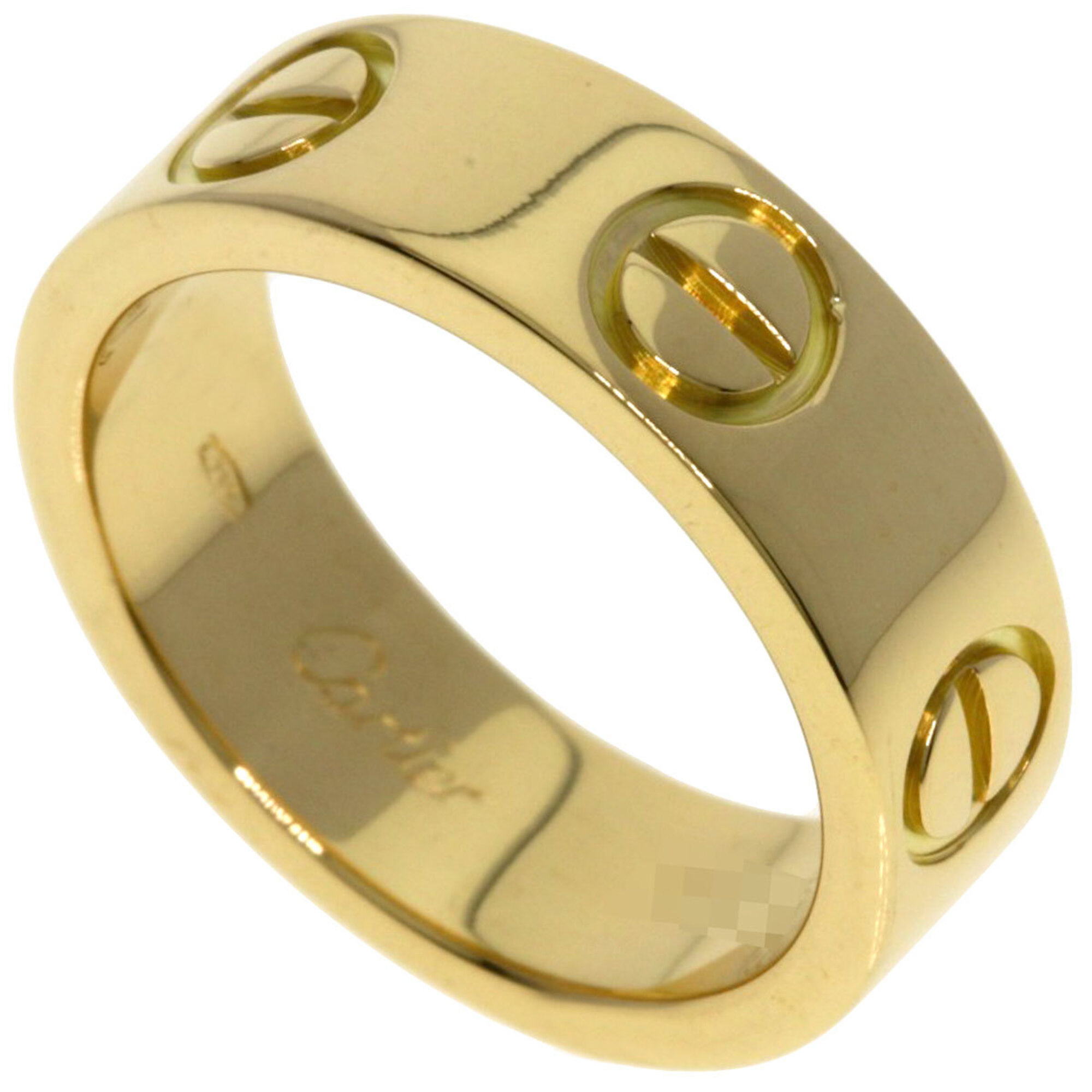Cartier Love Ring #46, 18K Yellow Gold, Women\'s Ring, CARTIER
