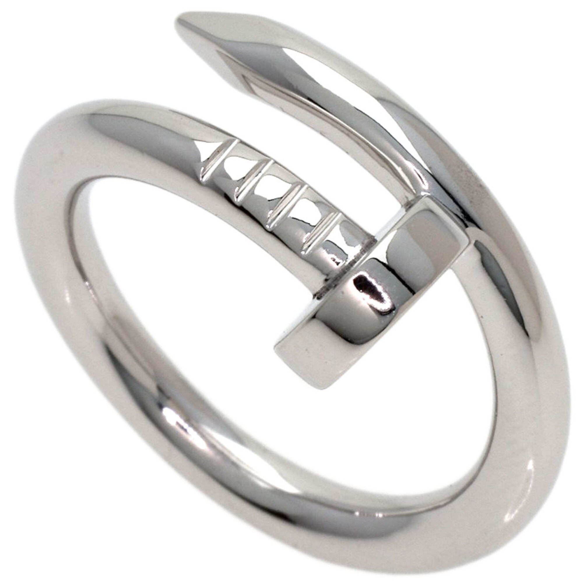 Cartier Juste un Clou #50 Ring, 18K White Gold, Women\'s.