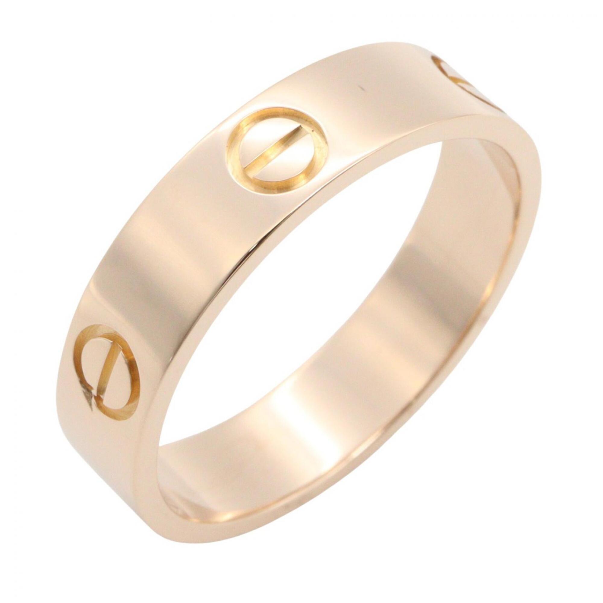 Cartier Love Ring, 18K Pink Gold (PG), Men\'s/Women\'s, Tone, B4084800