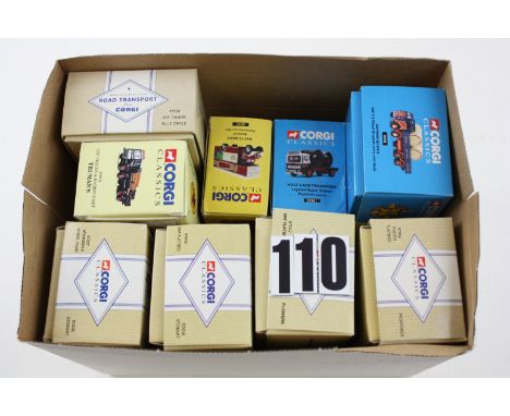 Corgi Classics Commercial Vehicles, 10102, 25301, 18301, 97930, 20901, 97327, 97940, 97942, 97956, in original boxes, E, boxe