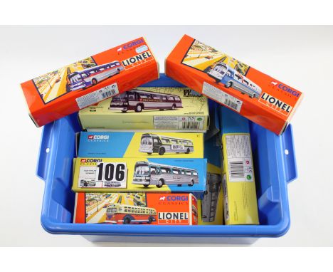 Corgi Classics American Buses, 54008, 54106, 54501, 54601, 54602, 54301, 54502, 54302, 54401, 54011, 54010, 54009, 54101, 544