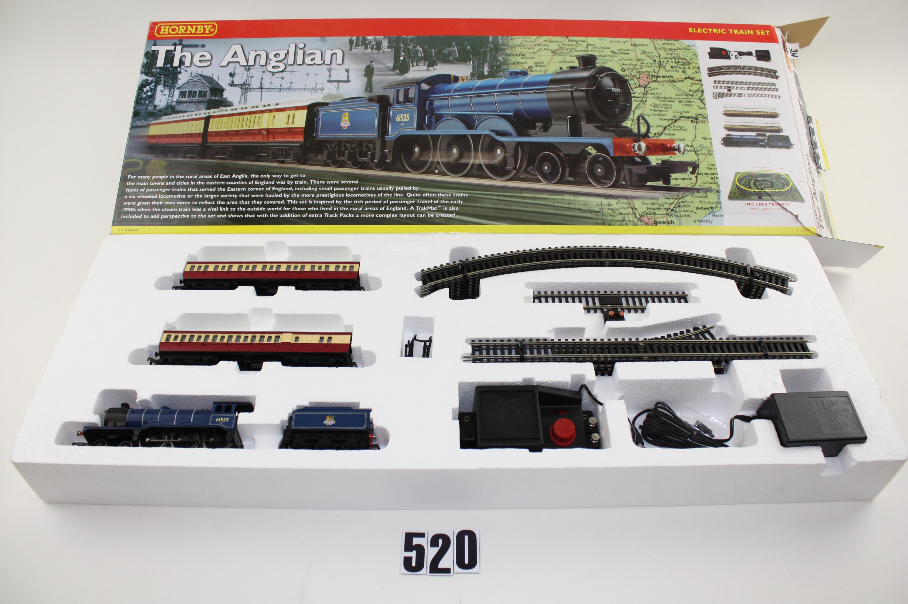 Hornby (China) 'The Anglian' OO Gauge train set including B12