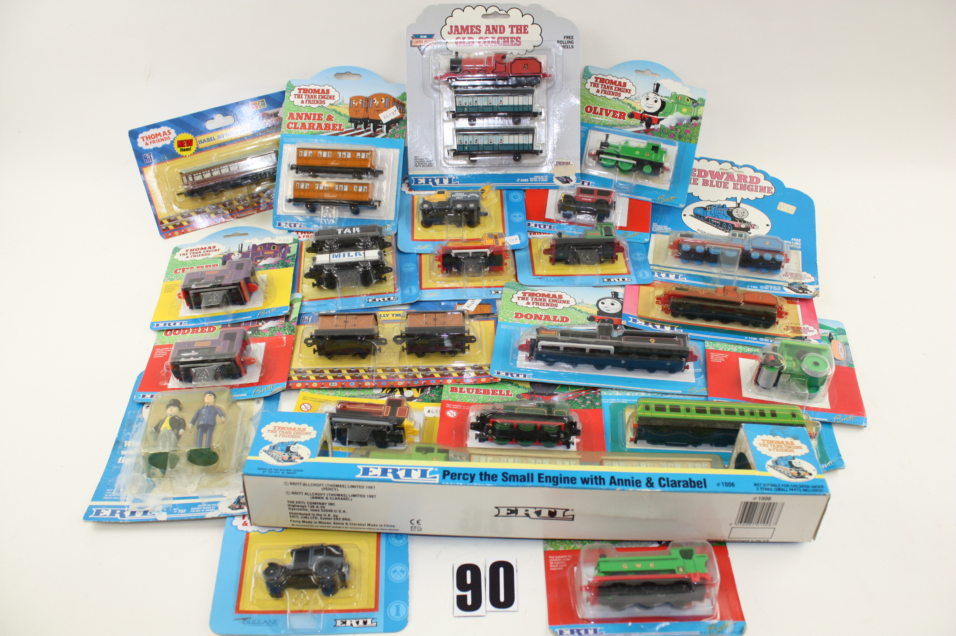 Ertl Thomas the Tank Engine Locomotives and Rolling Stock in original ...