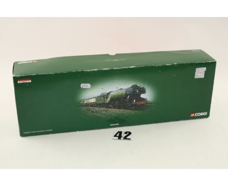 A Corgi CC99902 Flying Scotsman & Tender, coldcast limited edition model, in original box, E, box F-G