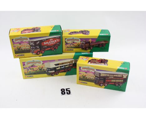 Corgi Classics Showman's Range, 27801, 09901, 24401, 12601, in original boxes, E, boxes VG-E (4)