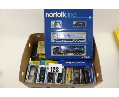 Corgi TY99143 Norfolk Line Set, Ertl, Budgie, Cararama and others, in original boxes, VG-E, boxes P-VG (19)
