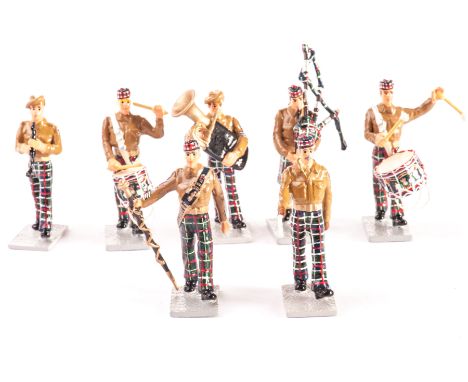 Scots Fusiliers Pipe Band (16), Kings Own Scottish Borderers Regimental Band (25), VG, 1 F, (41) 