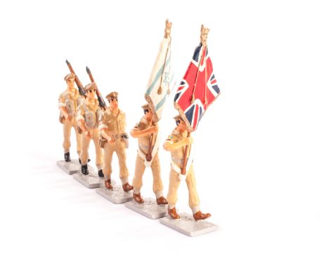 8th Army Jewish Brigade, at slope (23), officers (4), standard bearers (2), VG, 5 F, (29)