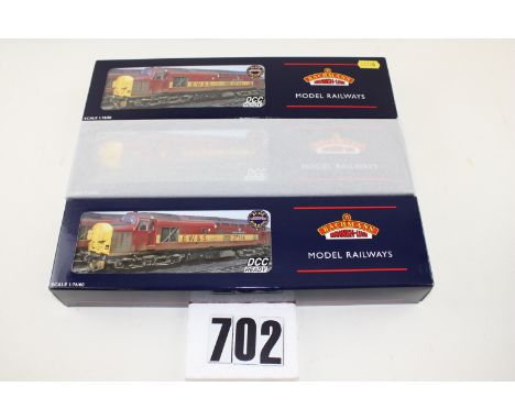 Bachmann OO Gauge class 37 diesel locomotives: comprising 37 035 in Civil Engineer's Grey/yellow livery, 37 239 'Coal Merchan