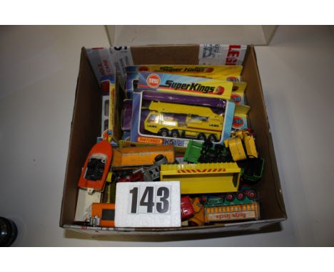 Matchbox Superkings & King Size, including K-20, K-16, K-11, K-12, K-13, K-14, K-43, in original boxes with a quantity of sim
