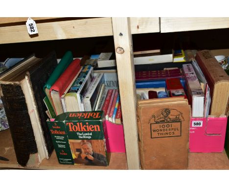 TWO BOXES OF BOOKS to include approximately fifty titles, many in Polish, Folio Society three Jane Austen titles in a slip ca