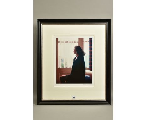 JACK VETTRIANO (SCOTTISH 1951) 'THE VERY THOUGHT OF YOU' limited edition print 105/250, portrait of a female figure, signed t