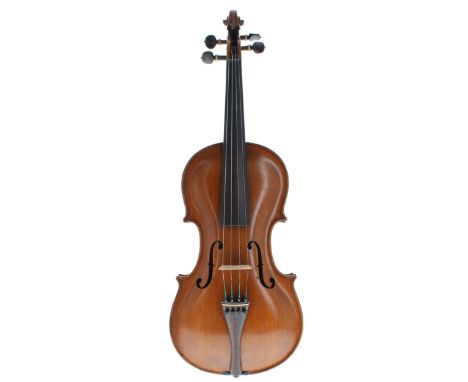 19th century Stainer copy violin stamped Stainer below the button, 14", 35.60cm 