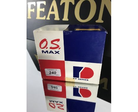 O.S. MAX MODEL ENGINE, F.P.SERIES MADE IN JAPAN.