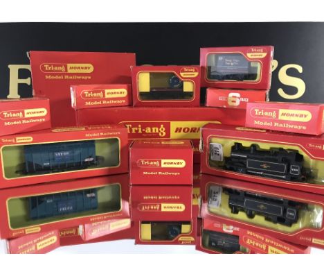 3 BOXES OF TRIANG-HORNBY 00 GAUGE BOXED MODEL RAILWAYS TO INCLUDE:- R.649, R.18, R. 145, R.142DU, R.15, R.561, R.52-S & TRANS