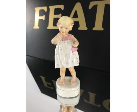 ROYAL WORCESTER FIGURINE ONLY ME, NO.3226 BY F.G. DOUGHTY