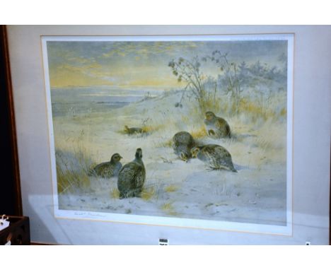 After Archibald Thorburn
'Partridge'
Print, signed in pencil, 41 x 54cm