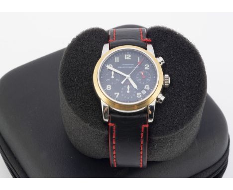 GIRARD-PERREGAUX, possibly a modern Girard-Perregaux F300 (for Ferrrari) stainless steel wristwatch, PLEASE NOTE VIEWING IS A