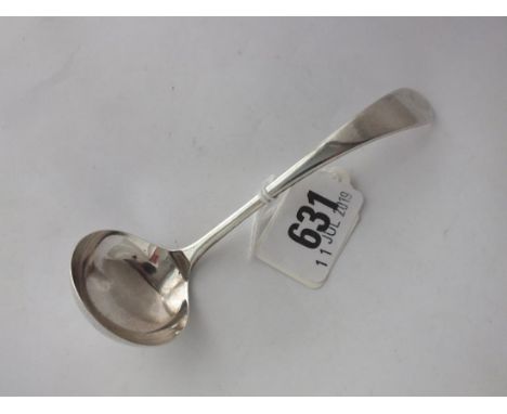 O.E. pattern cream ladle, Shef by EV 28g.    