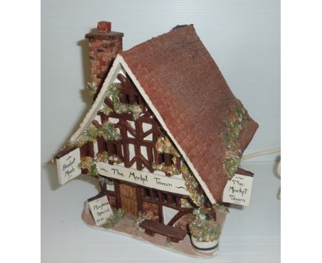 Studio Pottery 'The Market Tavern' lamp