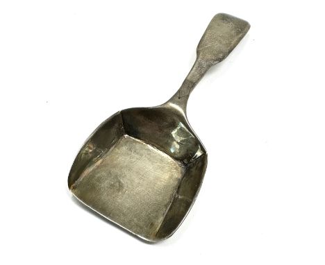 Georgian silver shovel tea caddy spoon 