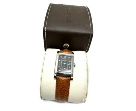 Baume &amp; mercier gents quartz wristwatch will require new battery 