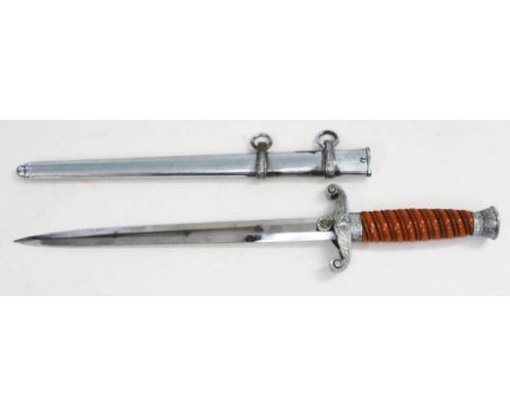 A German Nazi army officer's dagger by Eikhorn. 