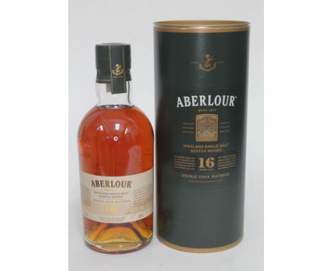 Aberlour 16 year old Double Cask Highland single malt Scotch whisky, 70cl, 40% vol. 