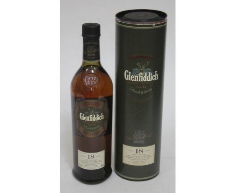 Glenfiddich 18 year old Ancient Reserve single malt Scotch whisky, 70cl, 40% vol.