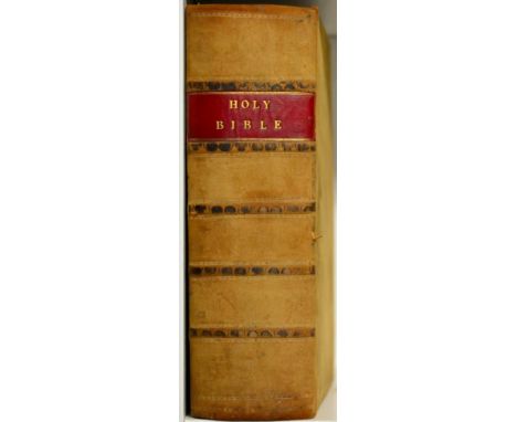 The Holy Bible The Holy Bible .., 1716, [bound with] The Book of Common Prayer .., 1717, both printed by John Baskett, by the