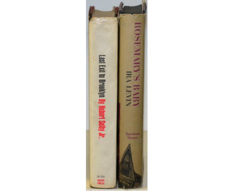 Levin (Ira) Rosemary's Baby, 1967, Random House, first edition fifth printing, dust wrapper Selby (Hubert), Last Exit to Broo