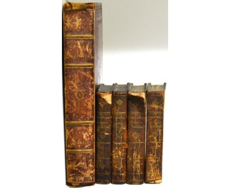 Holloway (William) and Branch (John) The British Museum; or Elegant Repository of Natural History, Vols I - IV, 1804, John Ba