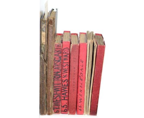 Ordnance Survey A collection of Yorkshire folding maps comprising; Thornton in Craven, Sheet 167, 1853, worn cloth boards; Ma