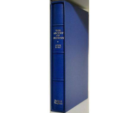 Hunt (John) The Ascent of Everest, 1993, numbered limited edition of 500, signed by ten members of the British 1953 Expeditio