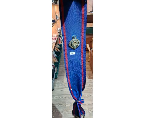 The Order of Druids sash with badge. 