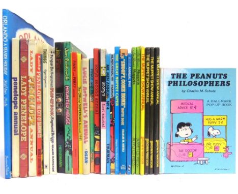 [CHILDRENS] Forty-five assorted works, including Sooty's First and Second Annual; Mr Men Annuals, Nos 1 &amp; 4; Lady Penelop