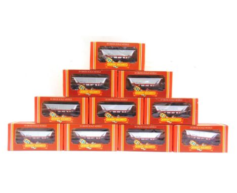 [OO GAUGE]. TEN HORNBY NO.R.238, MERRY-GO-ROUND HOPPER WAGONS  each boxed.