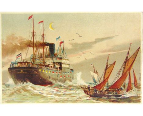 POSTCARDS - ASSORTED  Approximately 110 cards, British and overseas, comprising real photographic views of a tiger hunter and