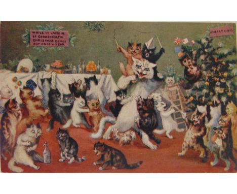 Father Tuck's Post Card Painting Book, Louis Wain