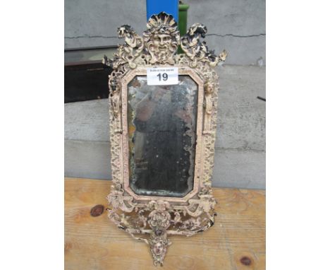  Sale Item:    METAL MIRROR (AF)   Vat Status:   No Vat   Buyers Premium:  This lot is subject to a Buyers Premium of 15% + V