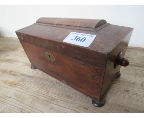  Sale Item:    TEA CADDY (AF)   Vat Status:   No Vat   Buyers Premium:  This lot is subject to a Buyers Premium of 15% + Vat 