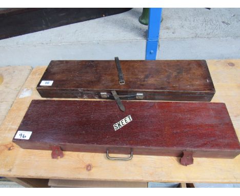  Sale Item:    2 GUN CASES (AF)   Vat Status:   No Vat   Buyers Premium:  This lot is subject to a Buyers Premium of 15% + Va