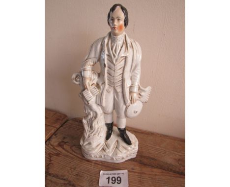  Sale Item:    ROBERT BURNS STAFFORDSHIRE FIGURE  Vat Status:   No Vat   Buyers Premium:  This lot is subject to a Buyers Pre