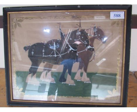  Sale Item:    PICTURE CLYDESDALE HORSES BY W ROBBIE KIDSHILL  Vat Status:   No Vat   Buyers Premium:  This lot is subject to