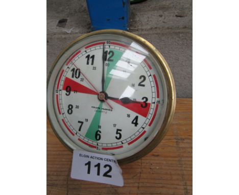  Sale Item:    KEVIN HUGHES QUARTZ CLOCK (AF)   Vat Status:   No Vat   Buyers Premium:  This lot is subject to a Buyers Premi