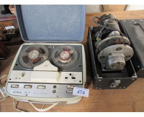  Sale Item:    ALBA TAPE RECORDER -REGEN MOTOR (AF)  Vat Status:   No Vat   Buyers Premium:  This lot is subject to a Buyers 