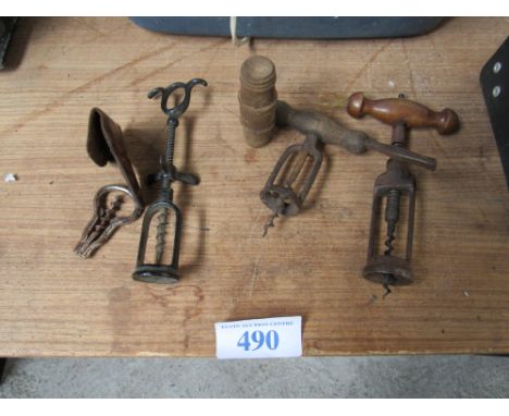  Sale Item:    BOX CORKSCREWS ETC (AF)   Vat Status:   No Vat   Buyers Premium:  This lot is subject to a Buyers Premium of 1