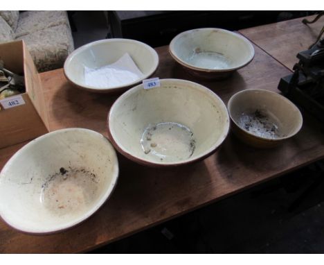  Sale Item:    MILK BASINS (AF)   Vat Status:   No Vat   Buyers Premium:  This lot is subject to a Buyers Premium of 15% + Va