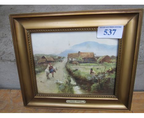  Sale Item:    PICTURE GALWAY GOSSIPS SIR G A WATER LOW  Vat Status:   No Vat   Buyers Premium:  This lot is subject to a Buy
