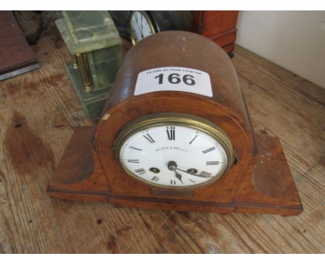  Sale Item:    WALKER & HALL MANTLE CLOCK (AF)   Vat Status:   No Vat   Buyers Premium:  This lot is subject to a Buyers Prem